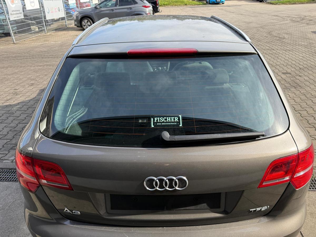 Audi A3 8P original Heckklappe mit Scheibe LY1P Dakotagrau Sportback BJ12